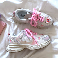 *Free Shipping*RETRO HEART SNEAKERS - Thumbnail 4
