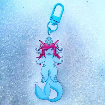 No hold plz - silja keychain 