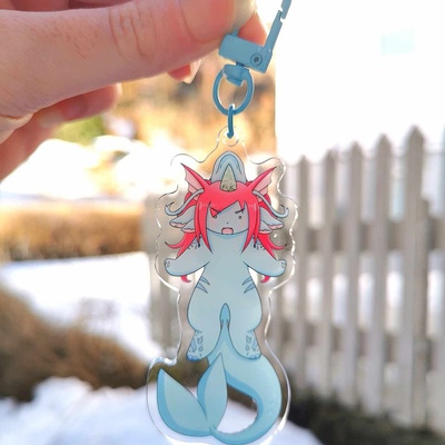 No hold plz - silja keychain 