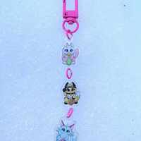 Lucky cats - Long Keychain  - Thumbnail 1