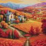 Autumn Vineyards Cross Stitch Pattern-1