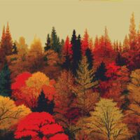 Colours Of Autumn Cross Stitch Patterm - Thumbnail 1