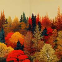 Colours Of Autumn Cross Stitch Patterm - Thumbnail 2