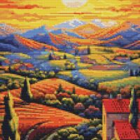 Countryside Cross Stitch Pattern - Thumbnail 1