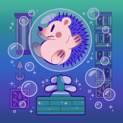 Hydrocity Print (8 x 8 in)