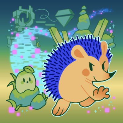 I'm Here Print (8 x 8 in)