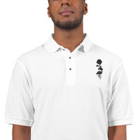         Dark Rose from concrete Men's Premium Polo 02012024 - Thumbnail 2