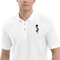        Dark Rose from concrete Men's Premium Polo 02012024 - Thumbnail 4