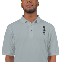         Dark Rose from concrete Men's Premium Polo 02012024 - Thumbnail 6