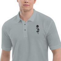         Dark Rose from concrete Men's Premium Polo 02012024 - Thumbnail 8