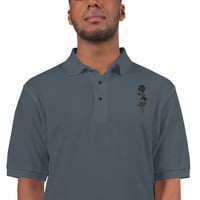         Dark Rose from concrete Men's Premium Polo 02012024 - Thumbnail 10