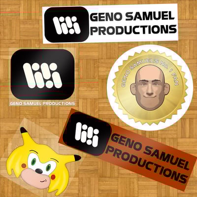 Geno samuel 5 sticker pack