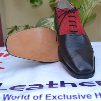 New handmade leather dress shoes for men - Thumbnail 1