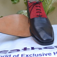 New Handmade Leather dress Shoes For Men - Thumbnail 2