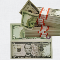 Prop Money 300 Pieces Different Kinds ( $100 + $20 + $10) for Movie set,education double sided,full print - Thumbnail 5