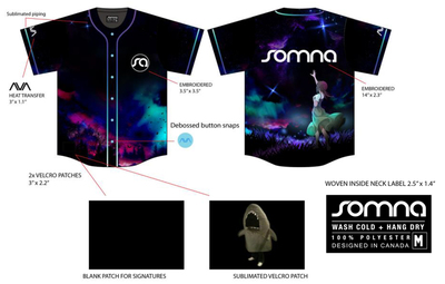 LTD Edition Somna "Satellites" Jersey