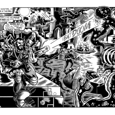 Ape-men of the apocalypse #9