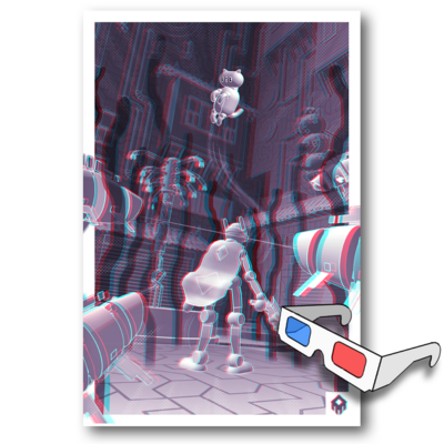 ✨ 3d print ✨ hologram hunter - cover alt