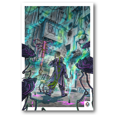 Hologram hunter - cover