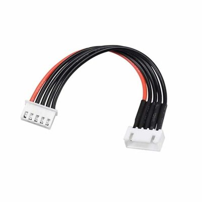 Jst-xh 4s 12" lipo balance lead extension adapter with silicone 22awg wire