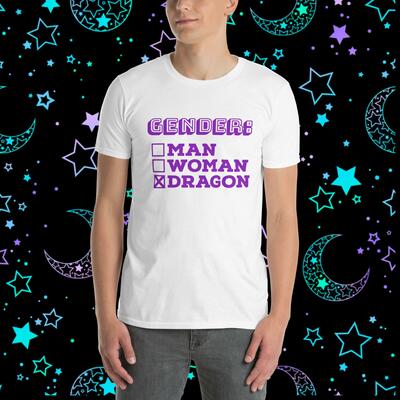 Gender: dragon unisex t-shirt