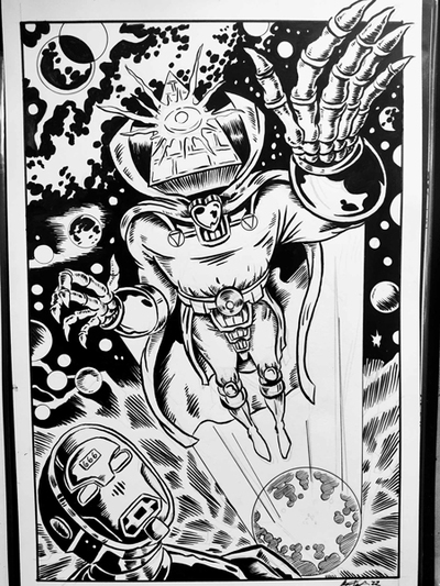 TALES TO ENLIGHTEN Pinup art