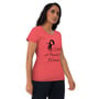 "I Am a Proverbs 31 Woman" Short sleeve t-shirt - Silhouette Design-2