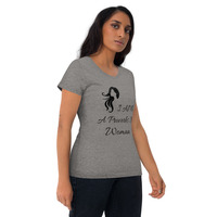 "I Am a Proverbs 31 Woman" Short sleeve t-shirt - Silhouette Design - Thumbnail 9