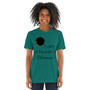 "I Am a Proverbs 31 Woman" Short sleeve t-shirt - Afro Design-1