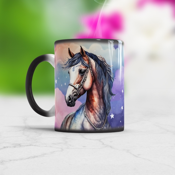 Magical Horse Color Changing mug
