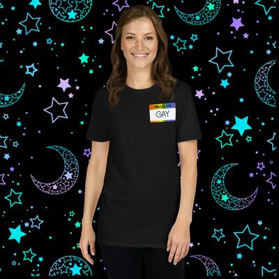 Hello, i'm gay unisex t-shirt