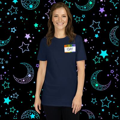 Hello, i'm gay unisex t-shirt