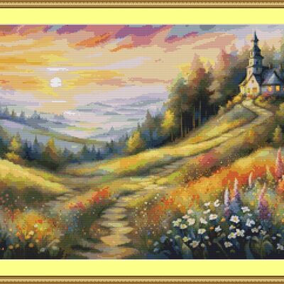 Meadow cross stitch pattern - Thumbnail 1