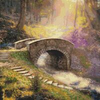 Magical Bridge Cross Stitch Pattern - Thumbnail 1