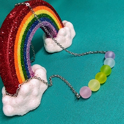 Pastel Rainbow Necklace