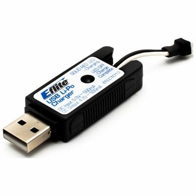 E-flite eflc1013 1s usb li-po charger 500ma umx