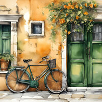 Village House Cross Stitch Pattern - Thumbnail 2