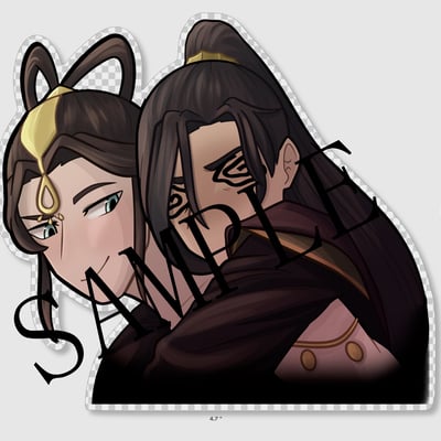 Wind master large die cut sticker 4