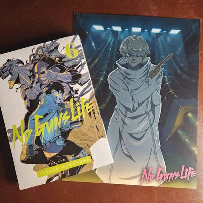 Ngl bundle deal signed copy of ngl vol 6 manga, 1 signed print, 1 video recording by jacob eiseman (english va for kunugi)