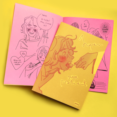 SUPER DUPER PATIENT zine (nsfw)