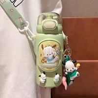 Sanrio Kuromi Thermos Cup 316 Stainless Steel Water Bottle - Thumbnail 3