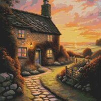 Twilight Cross Stitch Pattern - Thumbnail 1