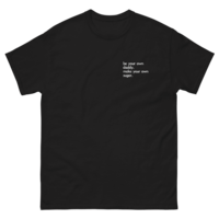 Free Shipping-BE YOUR OWN DADDY MAKE YOUR OWN SUGAR V2 TEE - Thumbnail 3