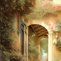 Stone Arch Cross Stitch Pattern - Thumbnail 2