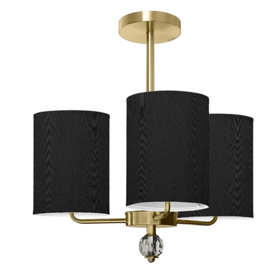 Newport 3 arm chandelier - brass finish - sbc-newport3br marrakesh - Thumbnail 5