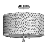 ALBANY DRUM CHANDLELIER - ALBANY-SANDDOLALR-GREY - Thumbnail 4