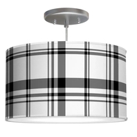 Chicago Drum Pendant - SBC-CHICAGO18-SANDOLLAR_YELLOW - Thumbnail 2