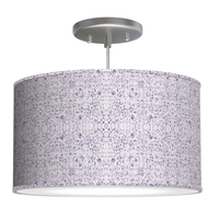 Chicago Drum Pendant - SBC-CHICAGO18-SANDOLLAR_YELLOW - Thumbnail 5