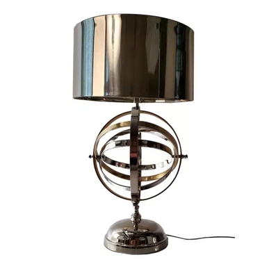 Aluminum armillary globe table lamp - ak051 - Thumbnail 5