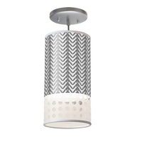 Austin Pendant Light - SBC-AUSTIN-PLAID_BLACK - Thumbnail 2